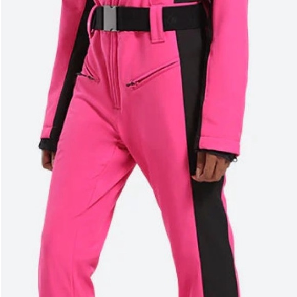 Gsou Snow suit XL Pink/Black ski - Picture 4 of 7
